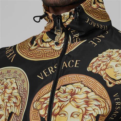 versace medusa tracksuit|Versace jackets for men.